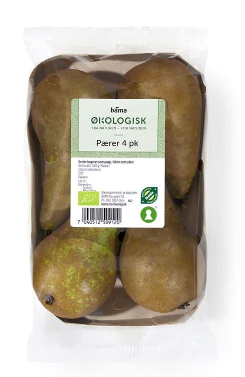 Pærer Økologisk 500g Bama
