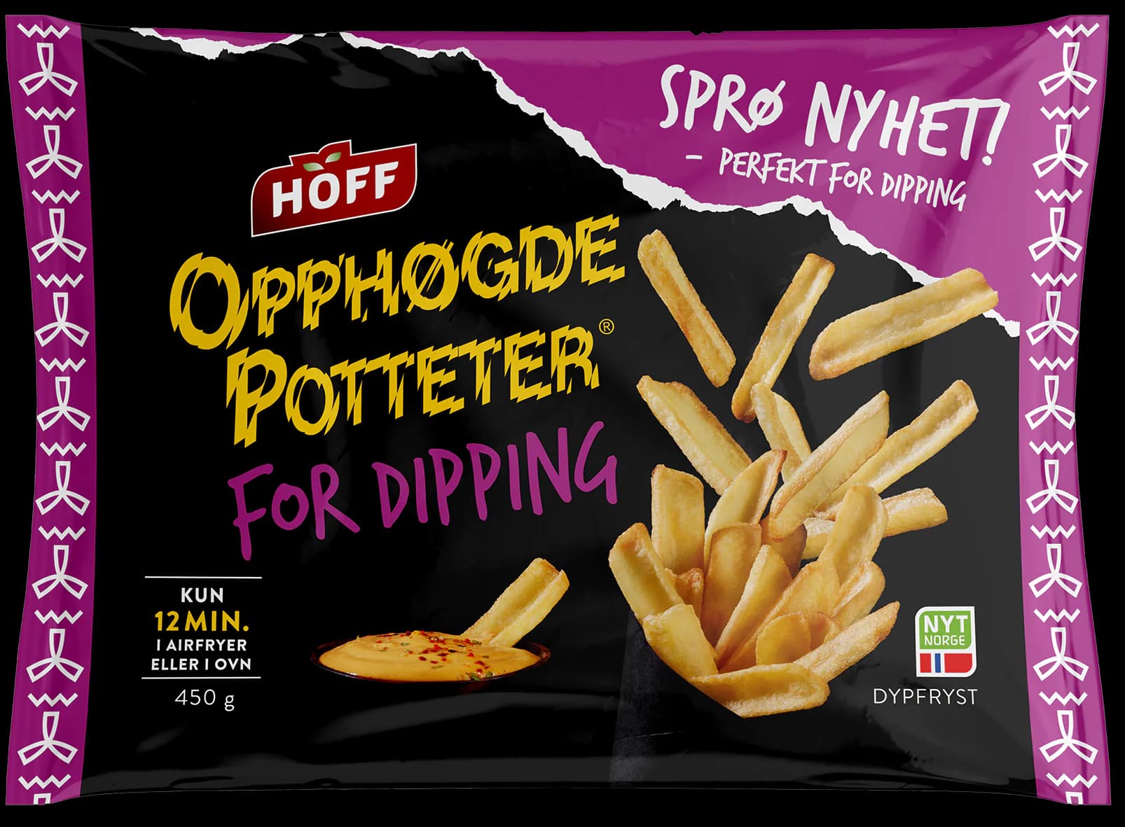 Hoffs Opphøgde Poteter For Dipping 450g