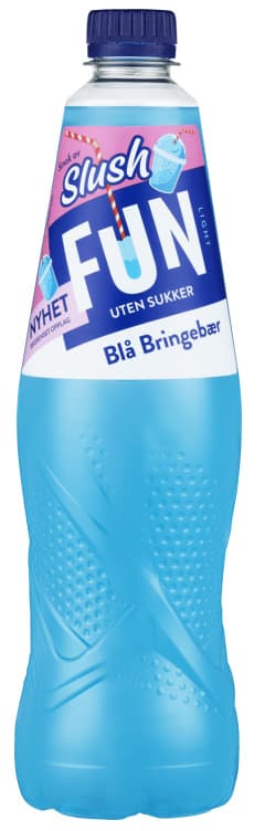 Fun Light Slush Blå Bringebær 800ml