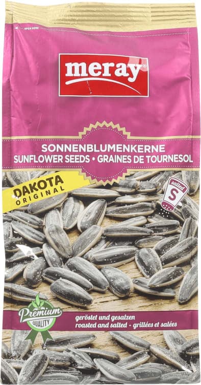 Solsikkefrø Dakota Saltet 250g Meray