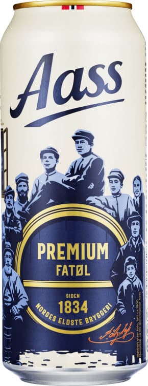 Aass Premium Fatøl 500ml boks