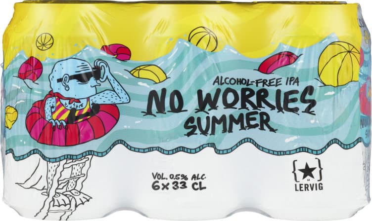 No Worries Summer 6bx Lervig 1980 ml