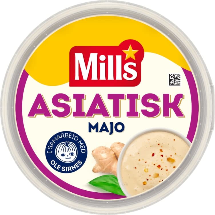 Majones Asiatisk 130g Mills