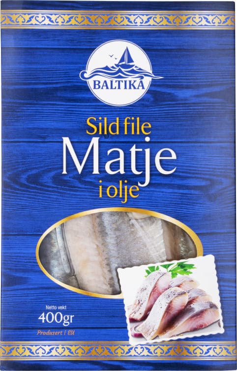 Sild Matje i Olje 400g Baltika