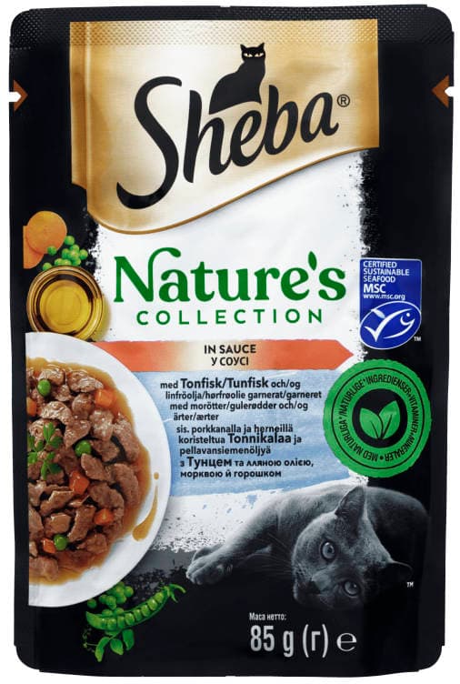 Sheba Nature's Tunfisk i Saus 85g