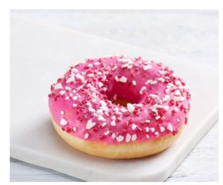 Donut Jordbær 1 stk