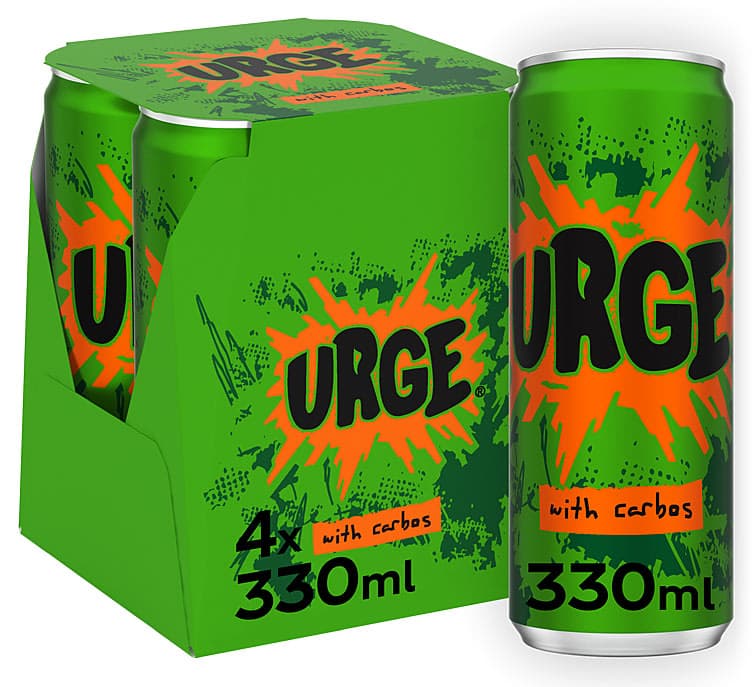 Urge 0,33lx4 boks 1320 ml