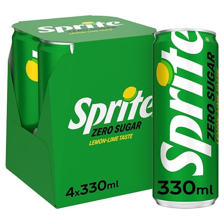 Sprite Zero 0,33lx4 boks