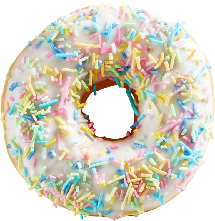 Donut m/Norsk Bringebær 72g 1 stk