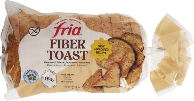 Fiberbrød Glutenfri 500g Fria