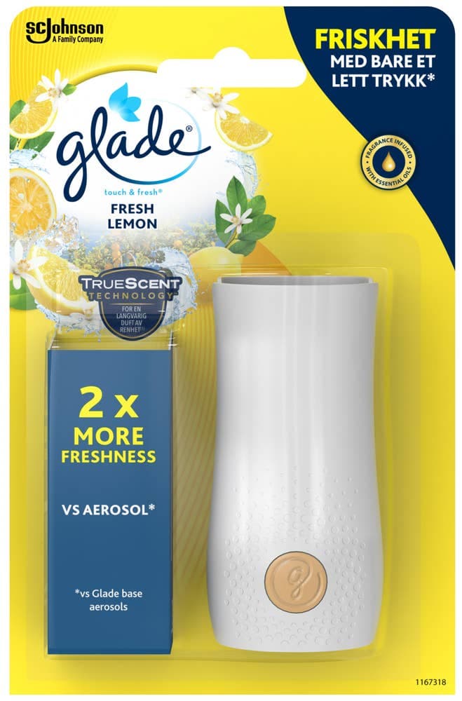 Glade One Touch Lemon 10ml 1 stk
