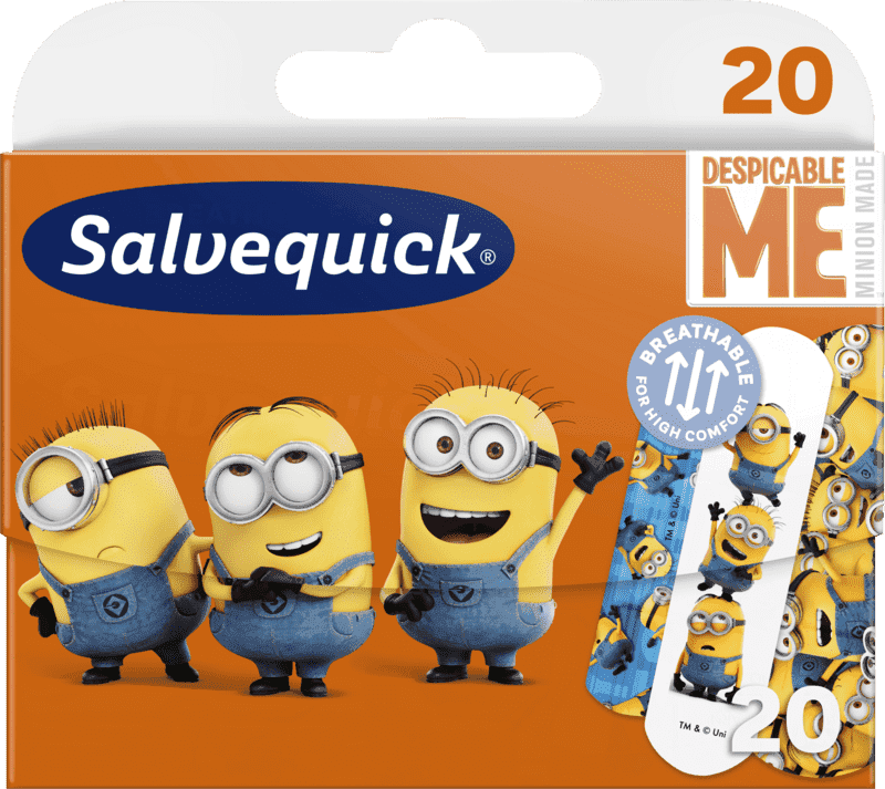 Minions Plaster 20stk Salvequick