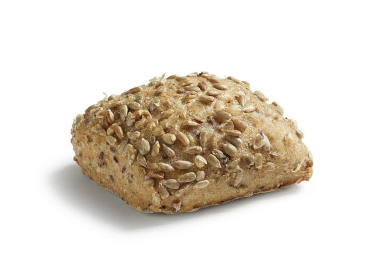 Rundstykke m/frø Håndlagd 120g pr stykk