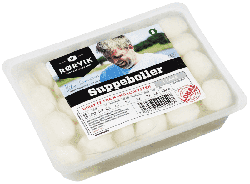 Rørvik Suppeboller i Lake 300g