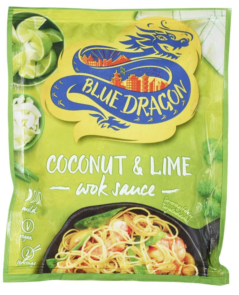 Woksaus Coconut & Lime 120g Blue Dragon