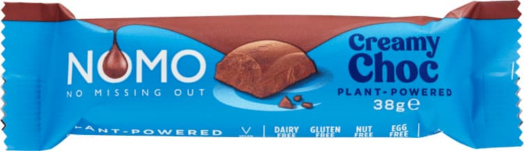 Nomo Sjokoladebar Naturell Gl.Fri&Vegansk 38g