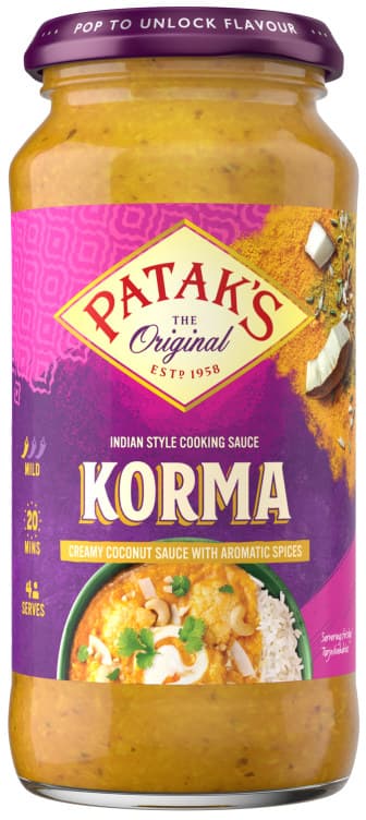 Korma Cooking Sauce 450g Pataks