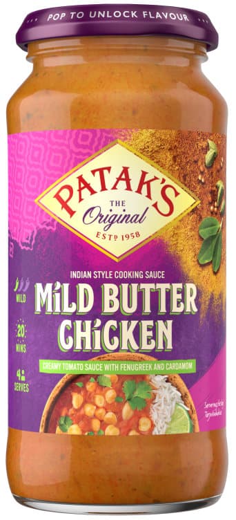 Butter Chicken Cooking Sauce Mild 450g Pataks