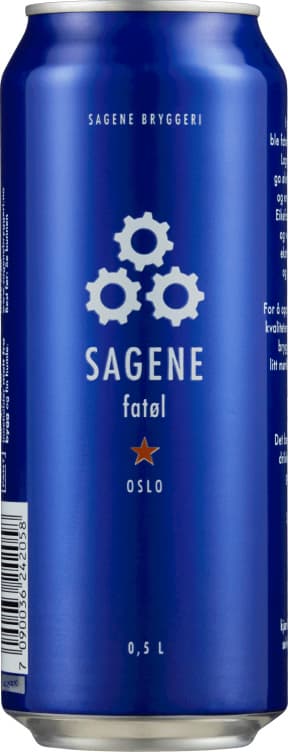 Sagene Fatøl 500ml boks