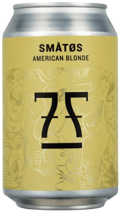 Småtøs American Blonde 330ml 7 Fjell Bryggeri boks