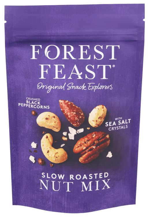 Nøttemix Seasalt&Pepper 120g Forest Feast