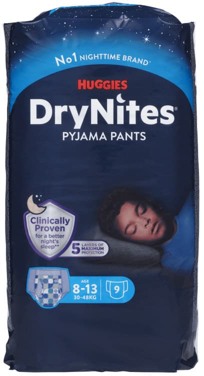 Huggies Drynites Large Boy 27/57 9stk