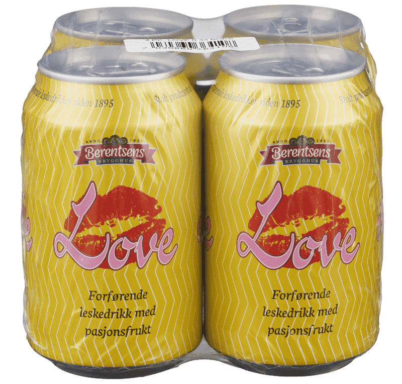 Love Passion 4stk x 0,33l, 1,32l