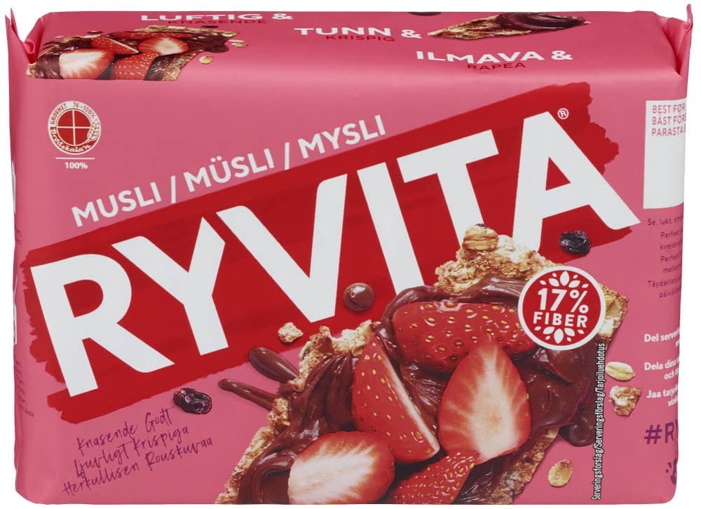 Ryvita Muesli Crunch Knekkebrød, 200 g