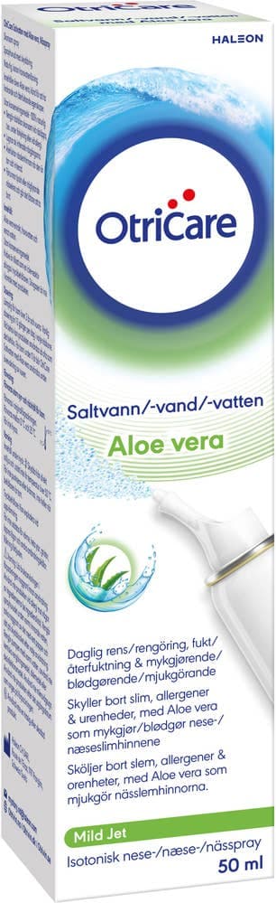 Aloe vera saltvannsspray Fra 2 år, 50 ml