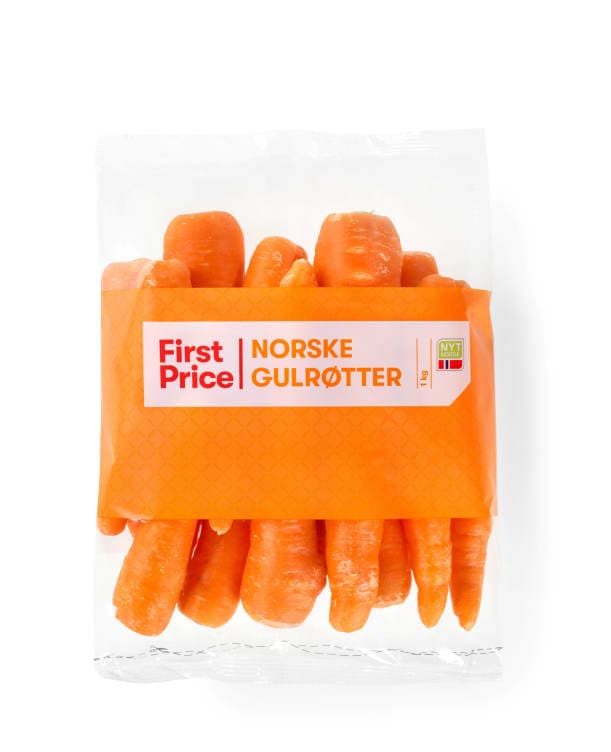 Gulrot Pose 1kg First Price
