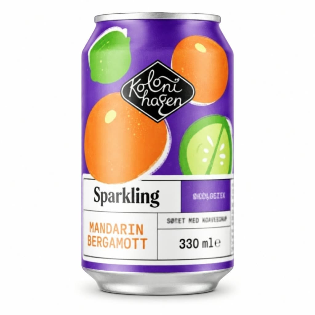 Sparkling Mandarin Bergamott 330ml Kolonihagen