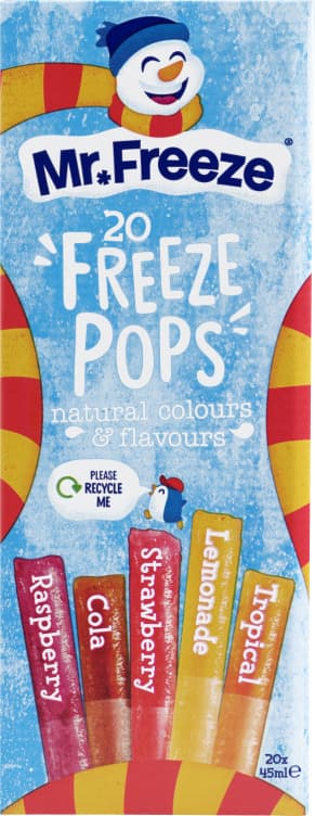 Mr.Freeze Saftposer 20x45ml 900 ml