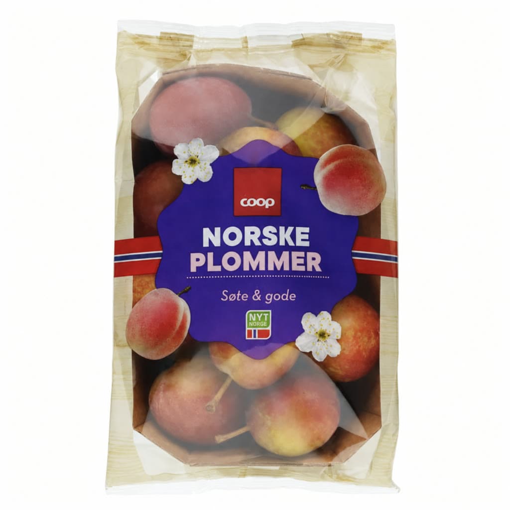 Norske Plommer 750g Coop