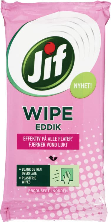 Jif Wipe Eddik 30stk