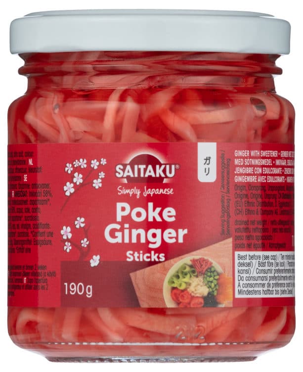 Poke Ingefær Sticks 190g Saitaku
