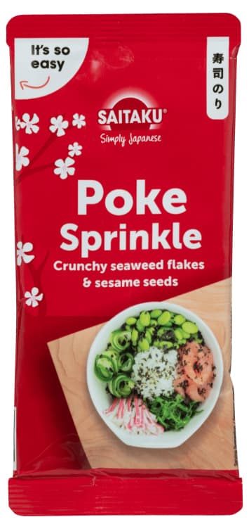 Poke Strøssel m/Tang & Sesamfrø 10g Saitaku