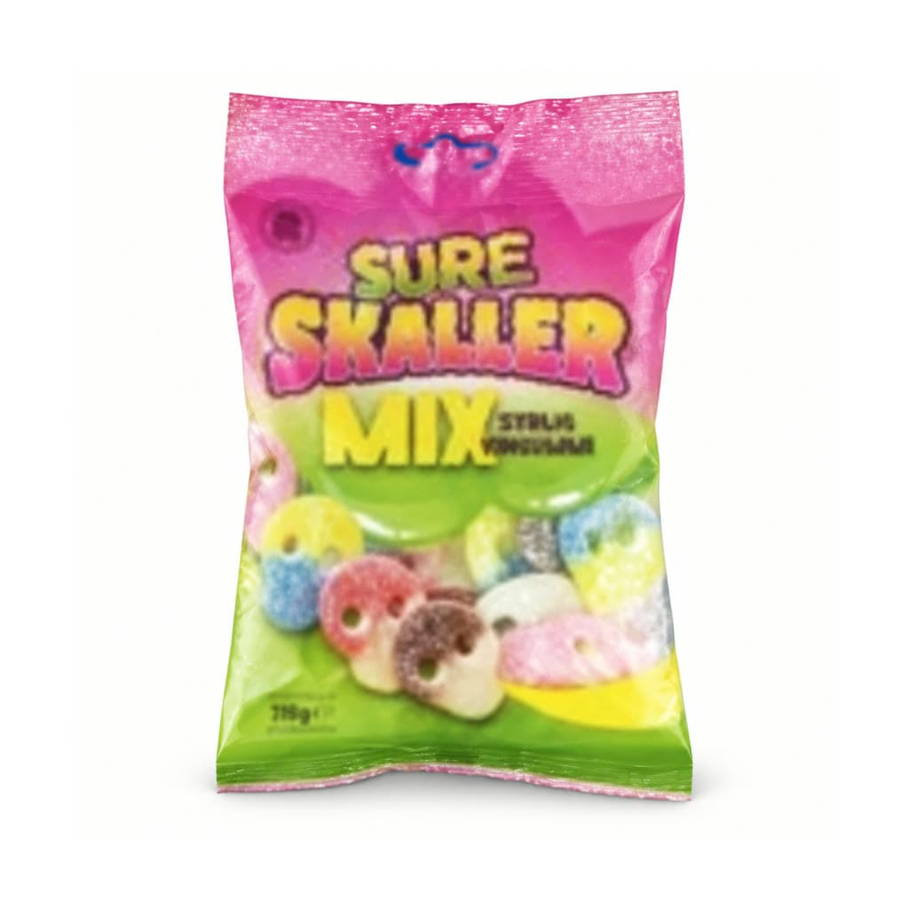 Sure Skaller Blandet Frukt 200g Rema 1000