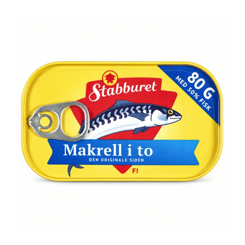 Stabburet Makrell i Tomat 80g