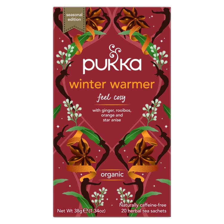 Winter Warm Ingefær og Appelsin 20pos Pukka 20 stk