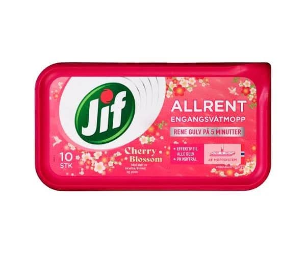 Jif Engangsvåtmopp Cherry Blossom 10stk