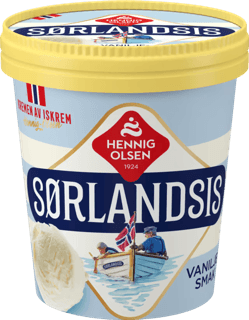 Sørlandsis Vanilje 450ml Hennig-Olsen