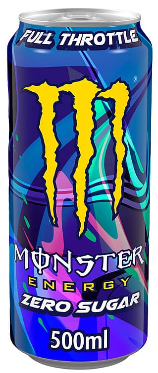 Monster Full Throttle Zero 0,5l boks