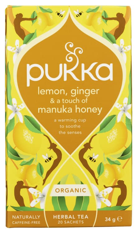 Lemon Tea Ginger 20pos Pukka
