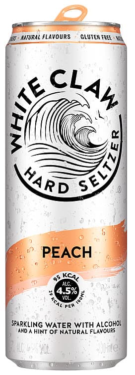 Hard Seltzer Peach 330ml White Claw boks