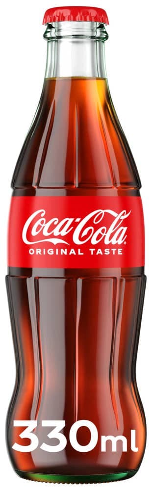 Coca-Cola 0,33l glassflaske