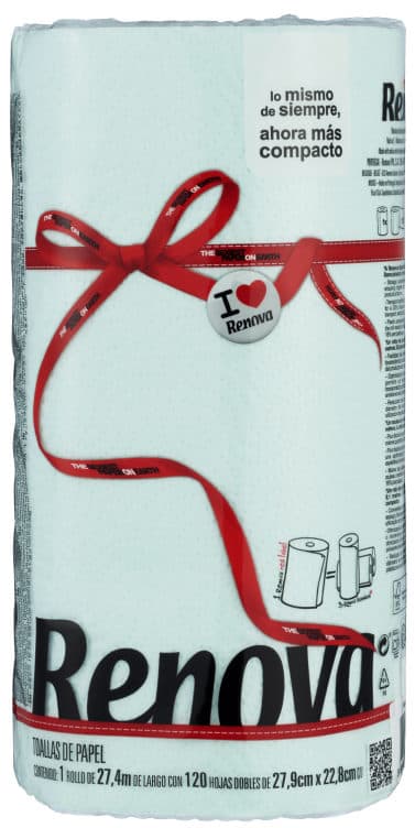Tørkerull Mint Red Label 1rl Renova 1 stk