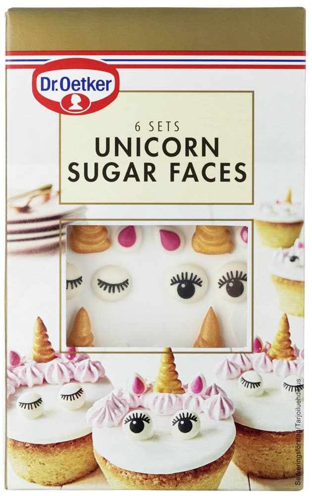 Unicorn Sugar Faces 10 g