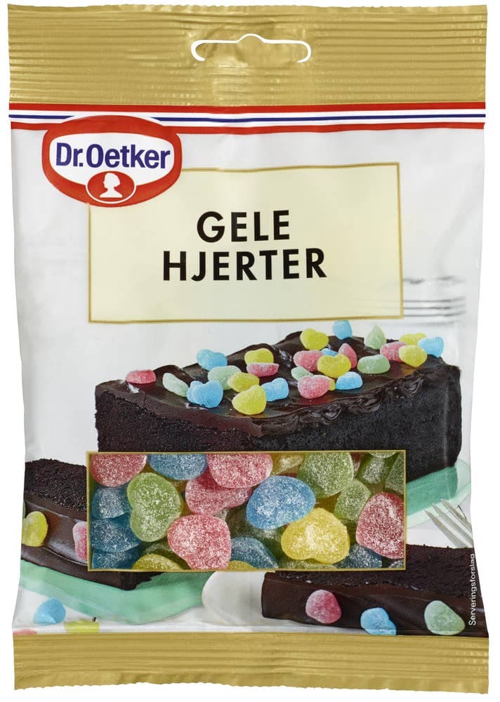 Geléhjerter 100 g
