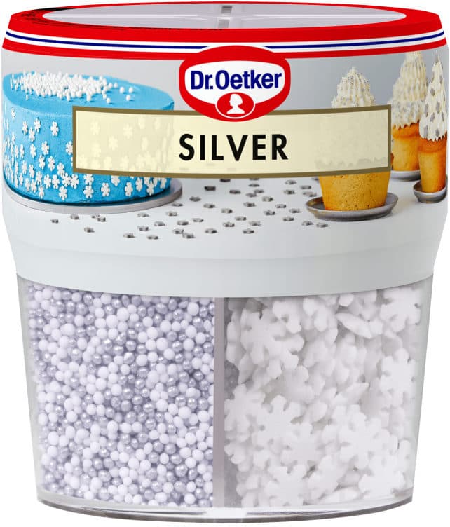 Strøssel Silver 76g Dr. Oetker