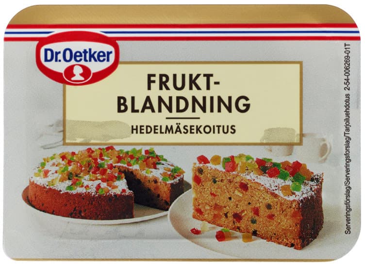 Fruktblanding 100g Dr.Oetker
